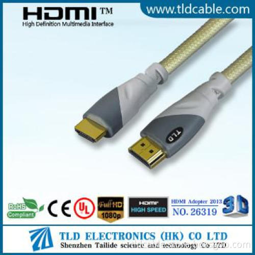 1.4V HDMI cable High Speed 1080P 3D Ethernet